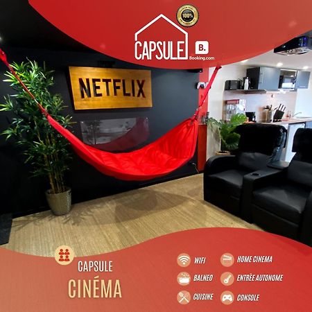 Capsule Cinema - Balneo Home Cinema Playstation 5 Valenciennes Dış mekan fotoğraf