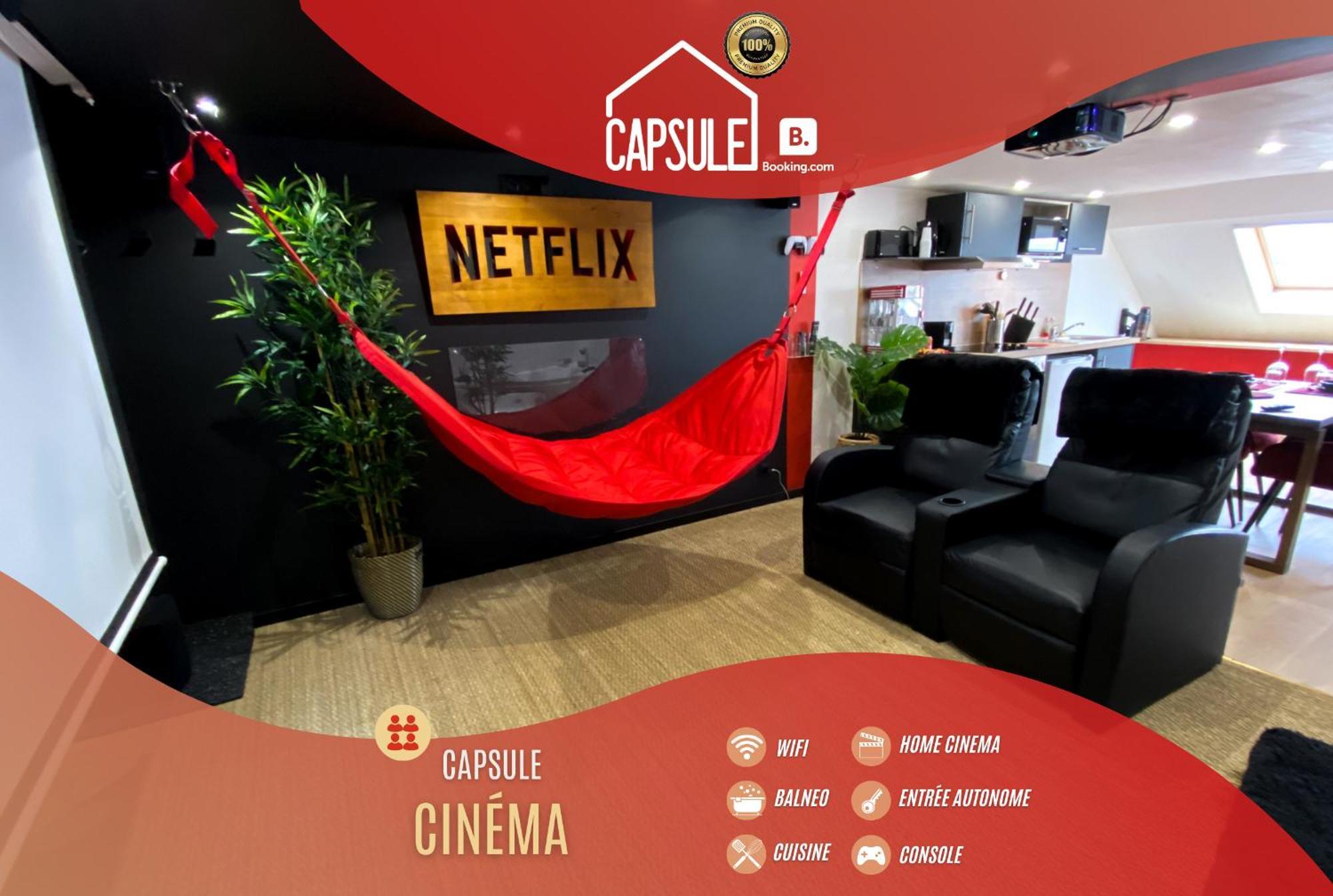 Capsule Cinema - Balneo Home Cinema Playstation 5 Valenciennes Dış mekan fotoğraf
